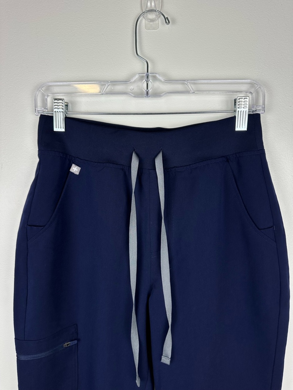Figs‎ Blue High Rise Zamora Jogger Scrub Pants Women’s Sz S - Picture 2 of 7